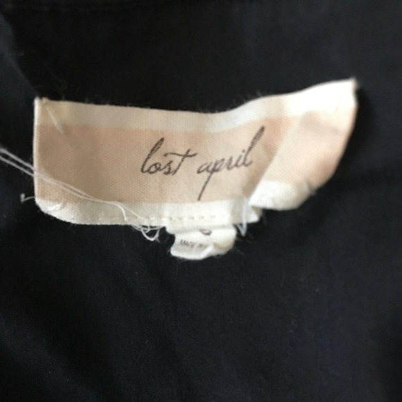 Lost April Anthropologie Large Tank Silk Blouse - Picture 4 of 5